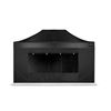 Easy Up Tent 3 x 4,5 ( Zwart )